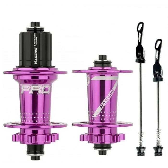 Hassns Ön Arka Göbek Set Mor