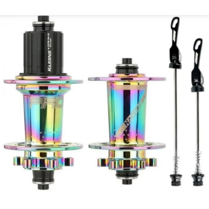 Hassns Ön Arka Göbek Set Rainbow