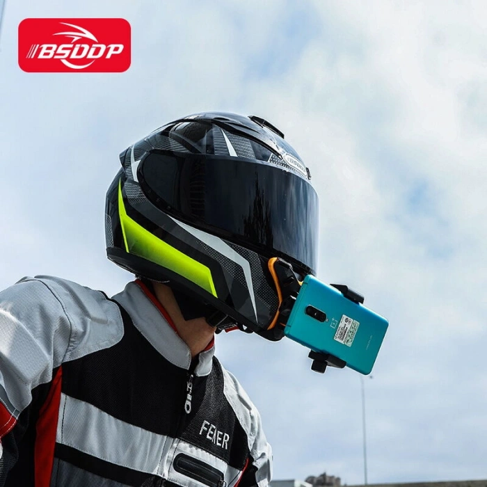 Kask İçin Telefon-Kamera Tutucu