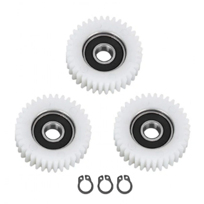 Motor Dişlisi - Plastik, 36T, 38mm Çap,EN12.10mm 3lü