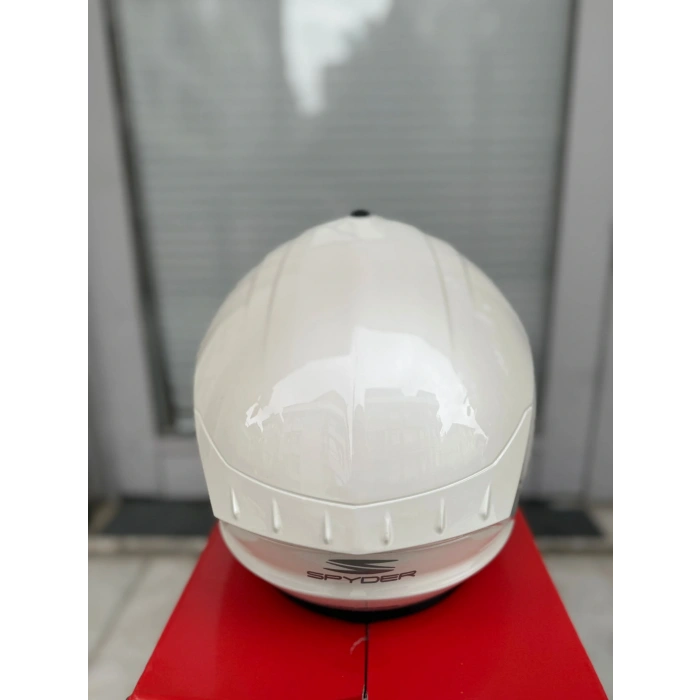 SPYDER Kask Fullface Çene Sabit BEYAZ