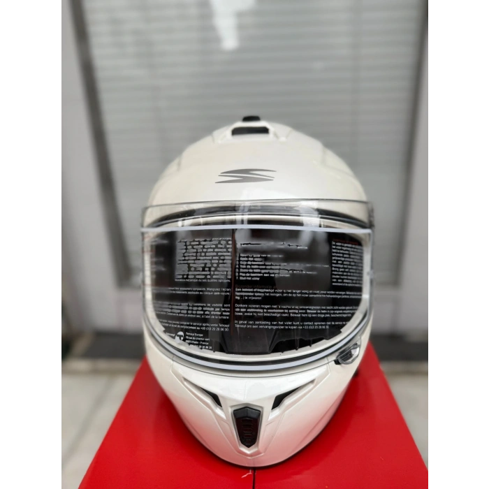 SPYDER Kask Fullface Çene Sabit BEYAZ