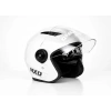 ÇENESİZ GÜNEŞ VİZÖRLÜ KASK NXO BEYAZ
