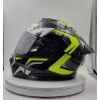 Çene Açılır Kask Pro You Neon-Siyah