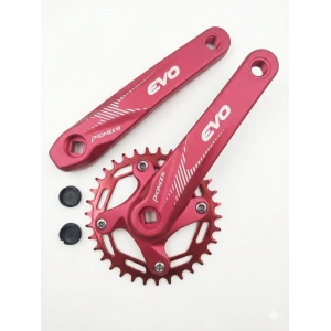 TEK YAPRAK AYNAKOL KARE MİL UYUMLU KIRMIZI