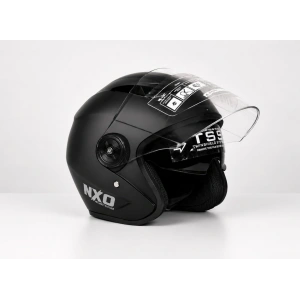 ÇENESİZ GÜNEŞ VİZÖRLÜ KASK NXO MAT SİYAH