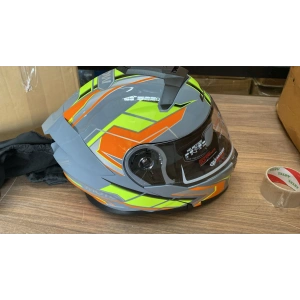 Çene Açılır Kask LS5 Nardo-Turuncu-Sarı