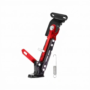 Park Ayağı - E-Scooter, 10 inç, Ayarlı, Robot,KIRMIZI