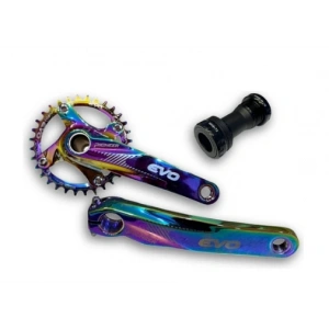 Tek Yaprak Aynakol+Göbek Set Rainbow