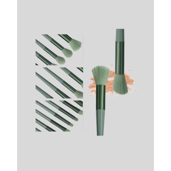 13’lü Yumuşak Kıllı Makyaj Fırça Seti – Profesyonel Kalite, Hassas Ciltlere Uygun