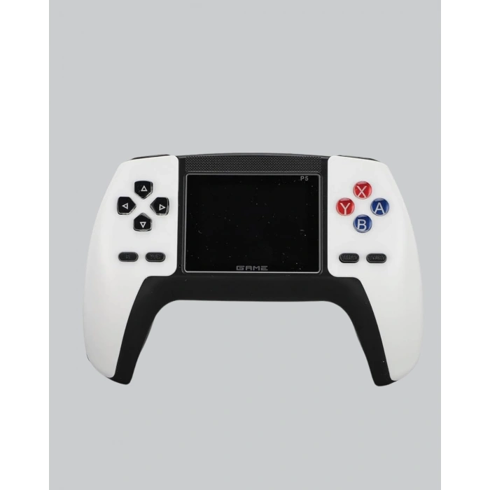 520 Klasik Oyunlu P5™ ControllerView Retro Konsol – Şarjlı, AV Giriş Destekli, Ergonomik Tasarım