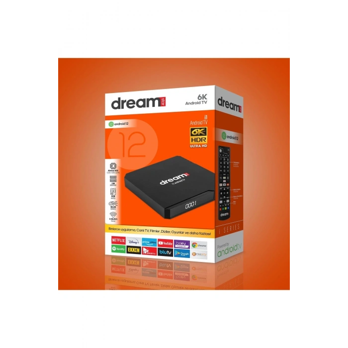 Dreamstar 6K ANDROİD TV BOX 2GB/16 GB