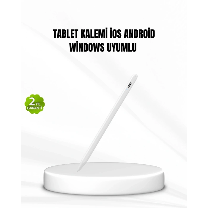 Akıllı Dokunmatik Kalem – Type-C Şarjlı, Manyetik, Apple Pencil Alternatifi Stylus Pen