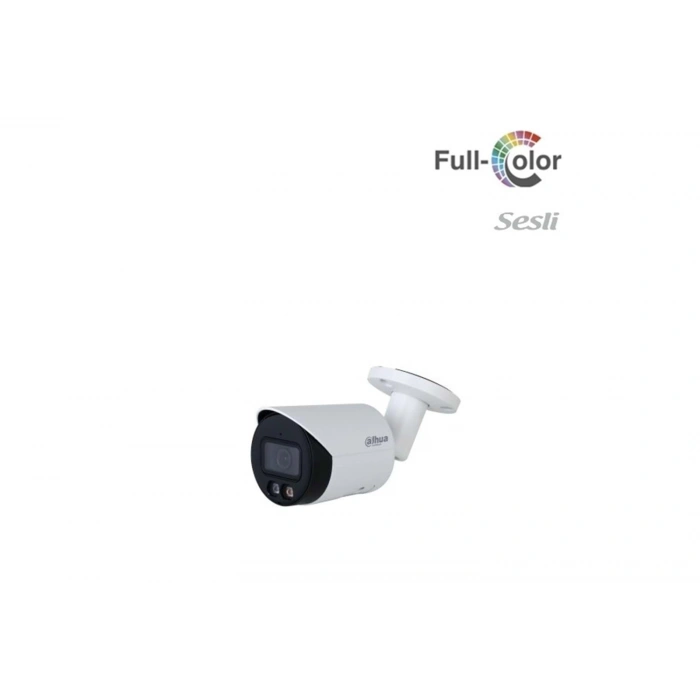 DAHUA IPC-HFW1249S-S-IL-0360B 2 MP DAHİLİ SESLİ 30 MT GECE GÖRÜŞLÜ FULL COLOR IP KAMERA