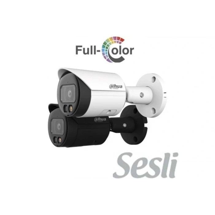 DAHUA IPC-HFW2449S-S-IL 4 MP DAHİLİ SESLİ 30 MT GECE GÖRÜŞLÜ FULL COLOR IP KAMERA