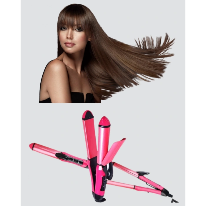 Dereceli Seramik Saç Düzleştirici – 5 Isı Seviyesi, 200°C Maksimum Sıcaklık