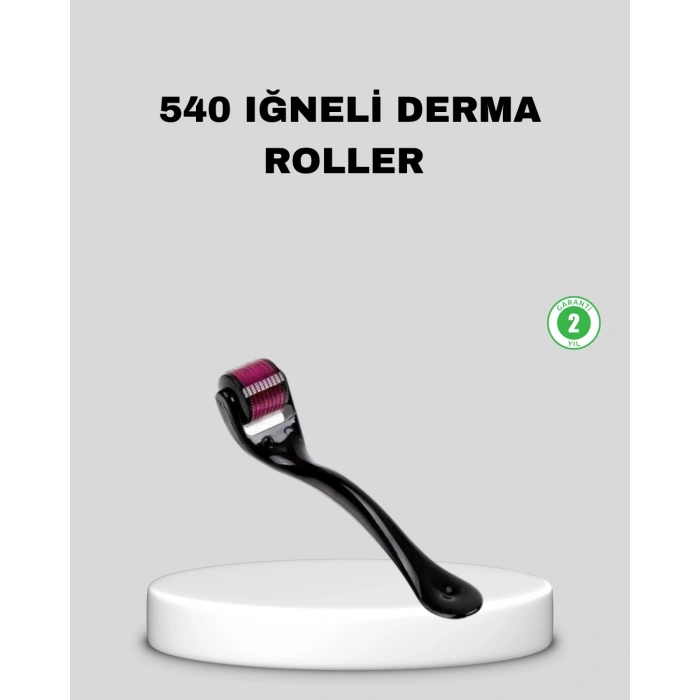 Derma Roller Titanyum İğneli Cilt Yenileyici – Akne ve Kırışıklık Karşıtı