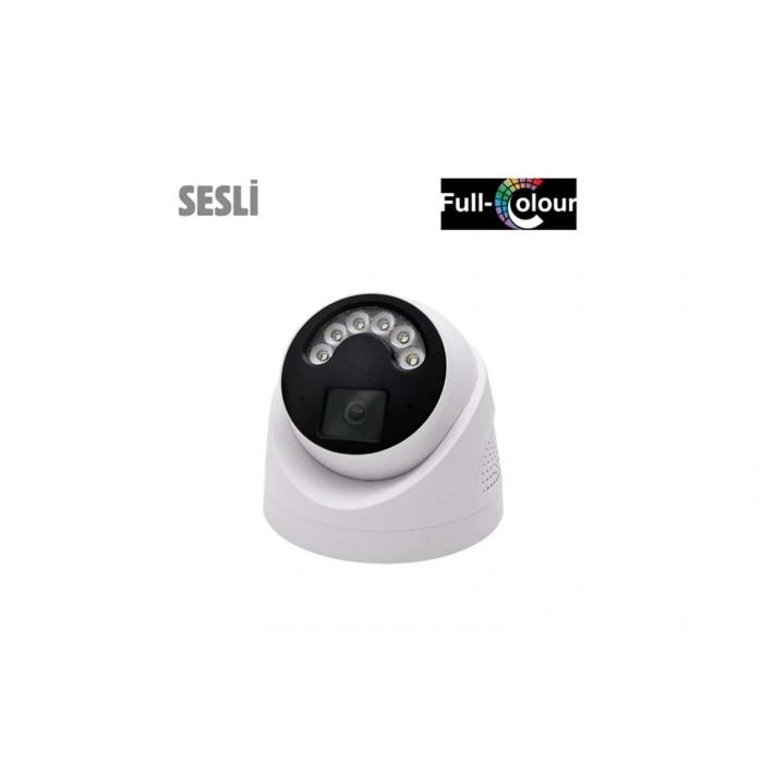 EGETEK 4MP SESLİ WARM LED DOME İP KAMERA