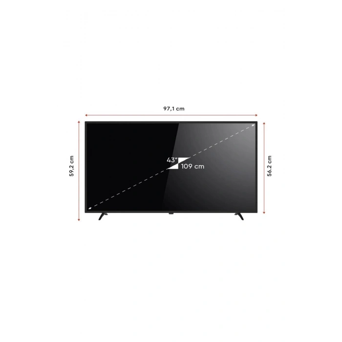 Next YE-43020GG4 Full HD 43 109 Ekran Uydu Alıcılı Google Smart LED TV
