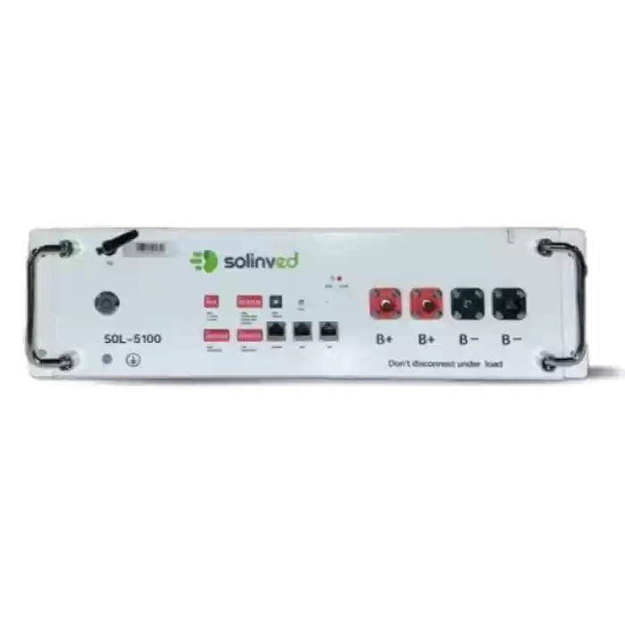 SOLİNVED 5.1 KWH 100 Ah Lityum İyon Akü (Serilenebilir)