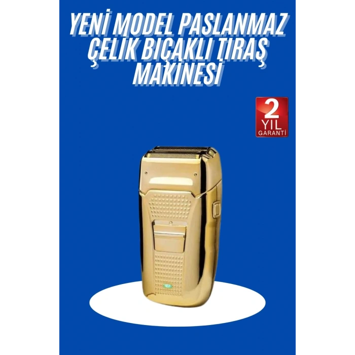 Tıraş Makinesi Sakal Kesme Makinesi Profesyonel Şarjlı Sıfır