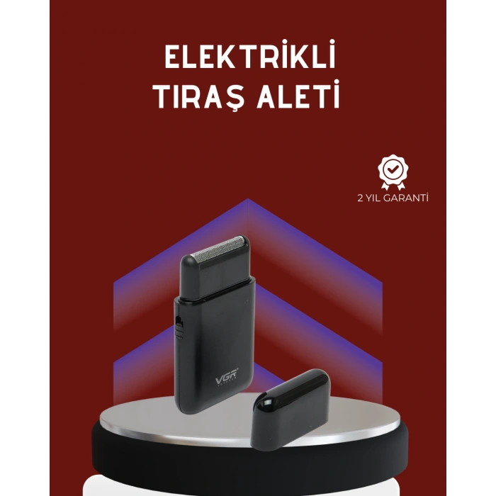 USB Şarjlı Erkek Tıraş Makinesi | Cilt Dostu ve Kompakt Tasarım