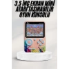 3 İnç Ekran 500 Oyunlu Game Box Mini Taşınabilir Oyun Konsolu