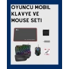 Android Uyumlu Klavye Mouse Oyun Seti – Gecikmesiz Bağlantı, Tak-Çalıştır Özellikli