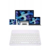 Bluetooh Wıreless Keyboard Siyah Q Klavye İOS Ipad Android Windows Uyumlu