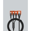 Çoklu USB Şarj Kablosu – 1,2m Hızlı Şarj, 3A Güçlü Akım