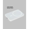 MagSafe Uyumlu Kablosuz Powerbank – Güçlü Mıknatıs, Hızlı Şarj, Kompakt Tasarım