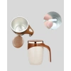 Paslanmaz Çelik Şarjlı Karıştırma Kupa – Otomatik Manyetik Blender Fincan
