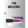 Profesyonel İyon Teknolojili Saç Düzleştirici – 220°C Hızlı Isınma ve LED Ekranlı Tasarım