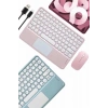 Profesyonel Wifi Q Klavye Bluetooth Klavye Touchpad 10.8 Inç