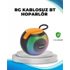 RGB Işıklı Taşınabilir Kablosuz Bluetooth Hoparlör