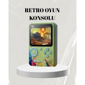 3 İnç Renkli Ekranlı Taşınabilir El Konsolu – G5 Modeli