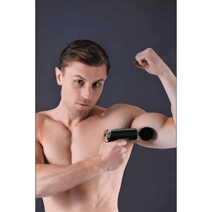 4 Başlıklı Darbeli Şarjlı Masaj Aleti Tabancası Kablosuz