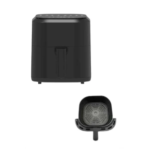 4L Airfryer Hazneli Hava Fritözü Yağsız Fritöz Taşınabilir Fırın İşlevi Gören Pratik