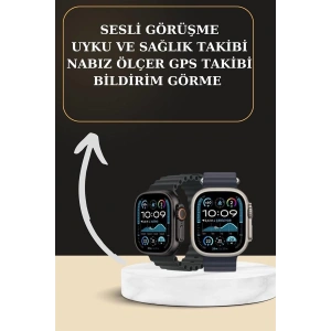 Akıllı Saat Sesli Görüşme Titreşimli GPS Bağlantısı Müzik Dinleme Sosyal Medya Bildirimleri