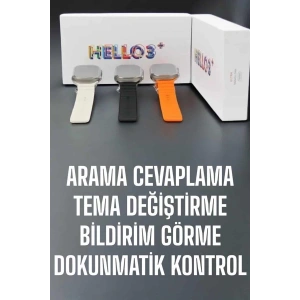 Akıllı Saat Yeni Nesil Sesli Asistan Uyku ve Sağlık Takibi Adımsayar