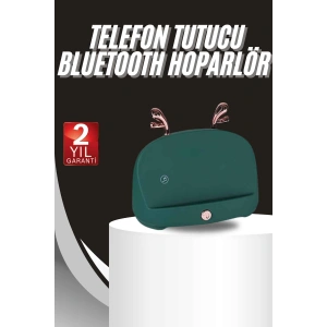 Bluetooth Hoparlör Uzun Pil Ömrü Yüksek Ses Kaliteli Kablosuz Telefon Tutma