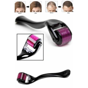 Derma Roller Titanyum Uçlu 540 İğneli 1 Mm Saç Sakal Çıkarma Ve Cilt Bakım Masaj Aleti