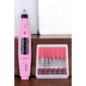 Elektrikli Manikür Pedikür Törpü Seti Protez Tırnak Nasır Temizleyici