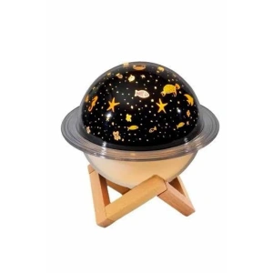 Hava Nemlendirici Renk Değiştiren Oda Kokusu Yıldızlı Projektör