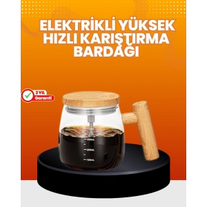 Isıtıcılı Manyetik Karıştırıcı Kupa – 400 ml, C Tipi Şarjlı, Akıllı Tasarım