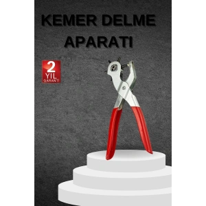 Kemer Delme Pensesi- Kemer Delik Açma Zımbası Paslanmaz Çelik