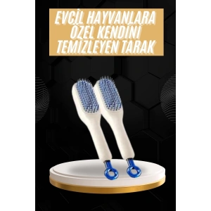 Kolay Temizlenen Fırçası Evcil Hayvanlara Özel Tüy Temizleme