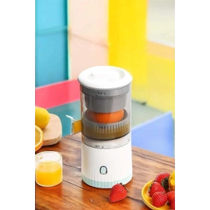 Meyve Sıkacağı USB Şarjlı Taşınabilir Çift Bıçaklı Güvenlik Kilidi