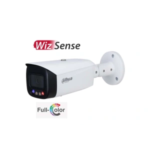 PC-HFW3549T1-AS-PV-S3-0360 5MP Full-color Active Deterrence Fixed-focal Bullet WizSense Network Came