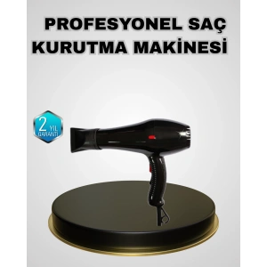 Profesyonel 2200W Fön Makinesi Soğuk Sıcak Üflemeli İki Kademeli